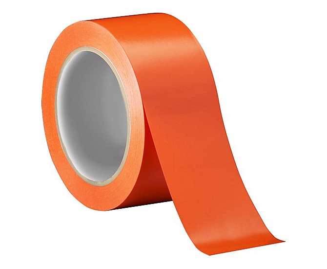 картинка Клейкая лента (скотч) Оранжевая 48мм*66м*45мкм
