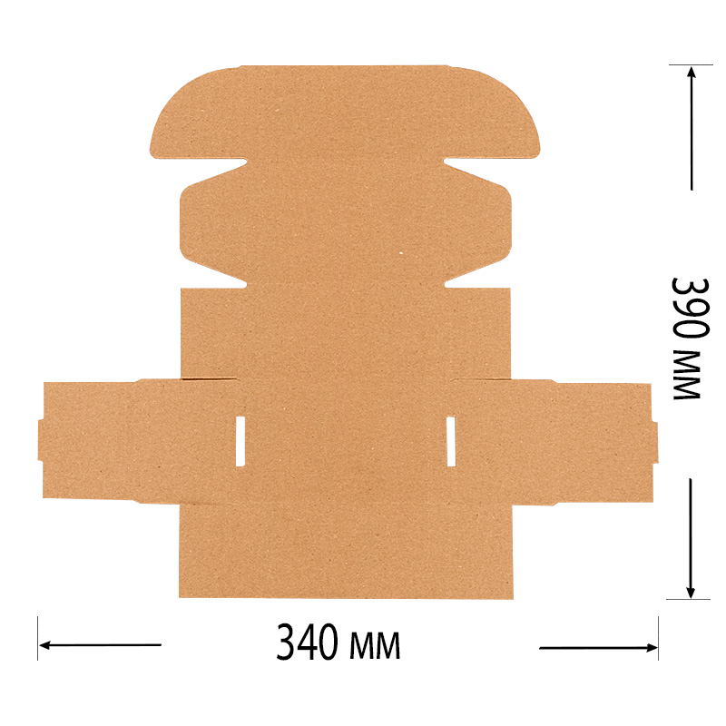 картинка Короб самосборный 115х70х55 МГК бурый