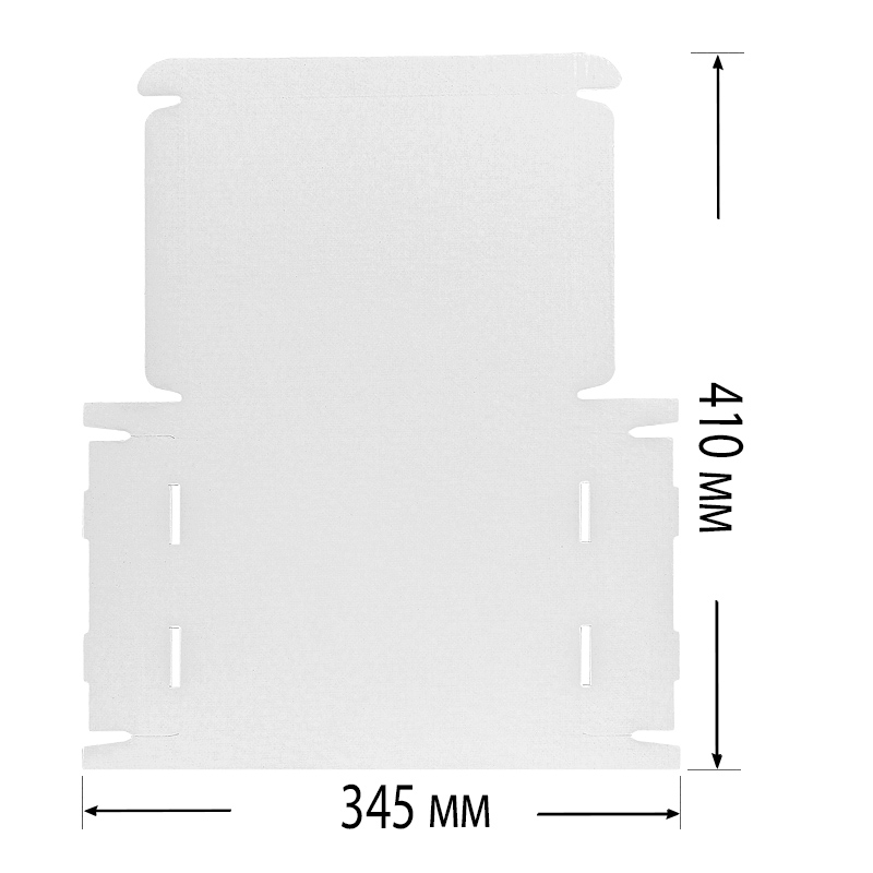 картинка Короб самосборный 215х160х20 МГК белый